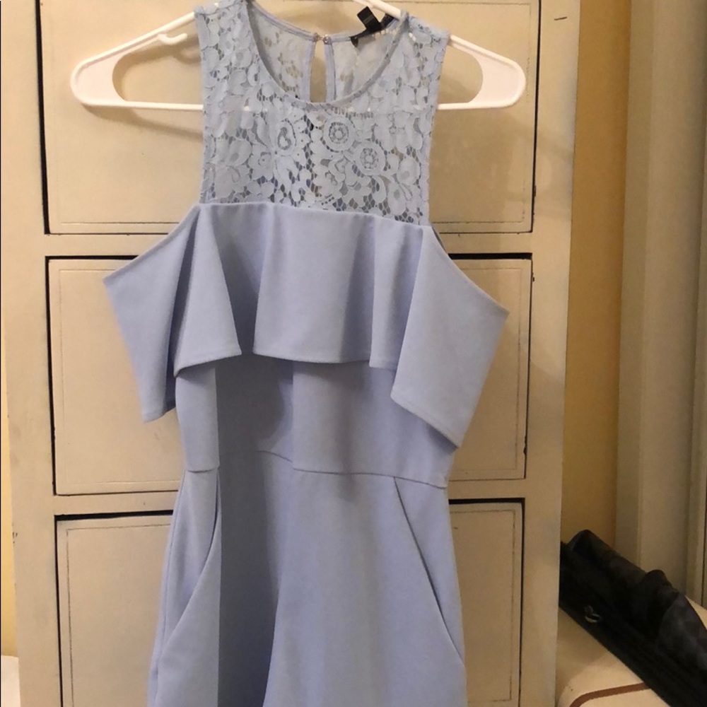 Express Blue Romper